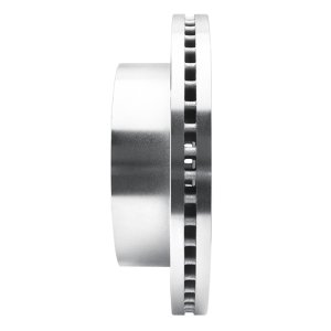 Chevrolet Silverado 2500 HD Classic Brake Rotor (1) - Front Left - R1 Concepts - Drilled & Slotted - Silver - `11-`25